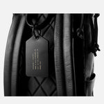 LUGGAGE TAG | KILLSPENCER® - Black Bullhide Leather