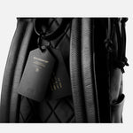 LUGGAGE TAG | KILLSPENCER® - Black Bullhide Leather