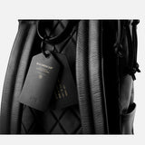 LUGGAGE TAG | KILLSPENCER® - Black Bullhide Leather