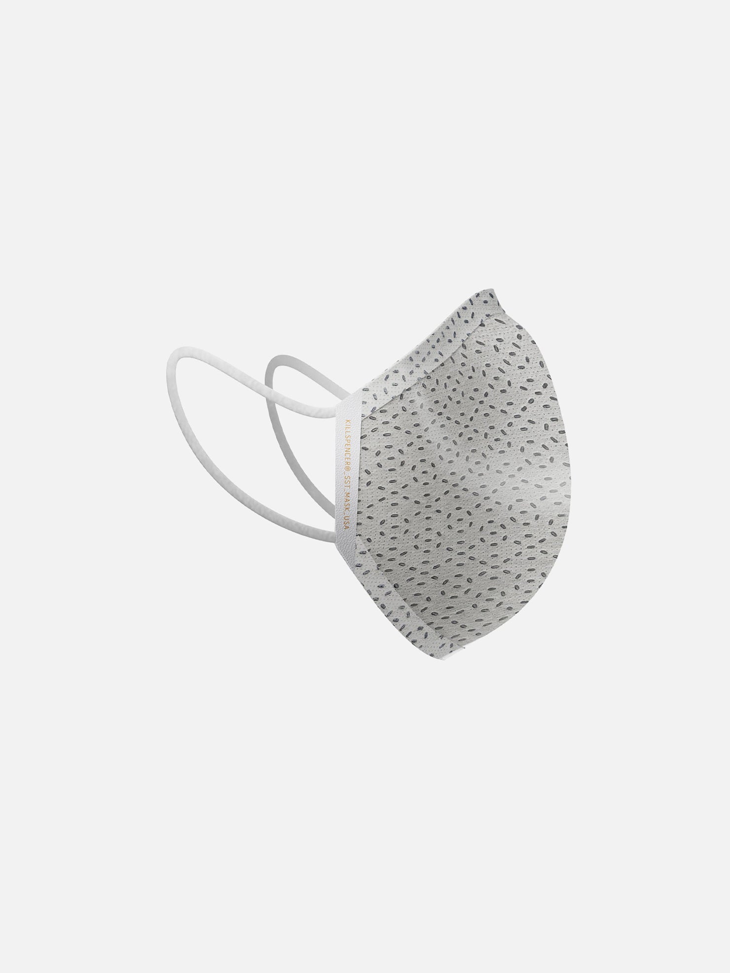 SST FACE MASK | KILLSPENCER® - Apollo Grey SST and White Leather