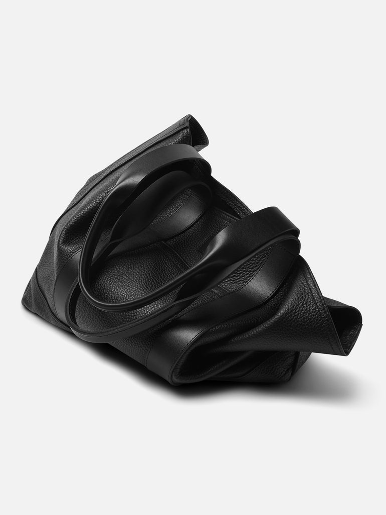 MEGA TOTE 2.0 | KILLSPENCER® - Black Leather