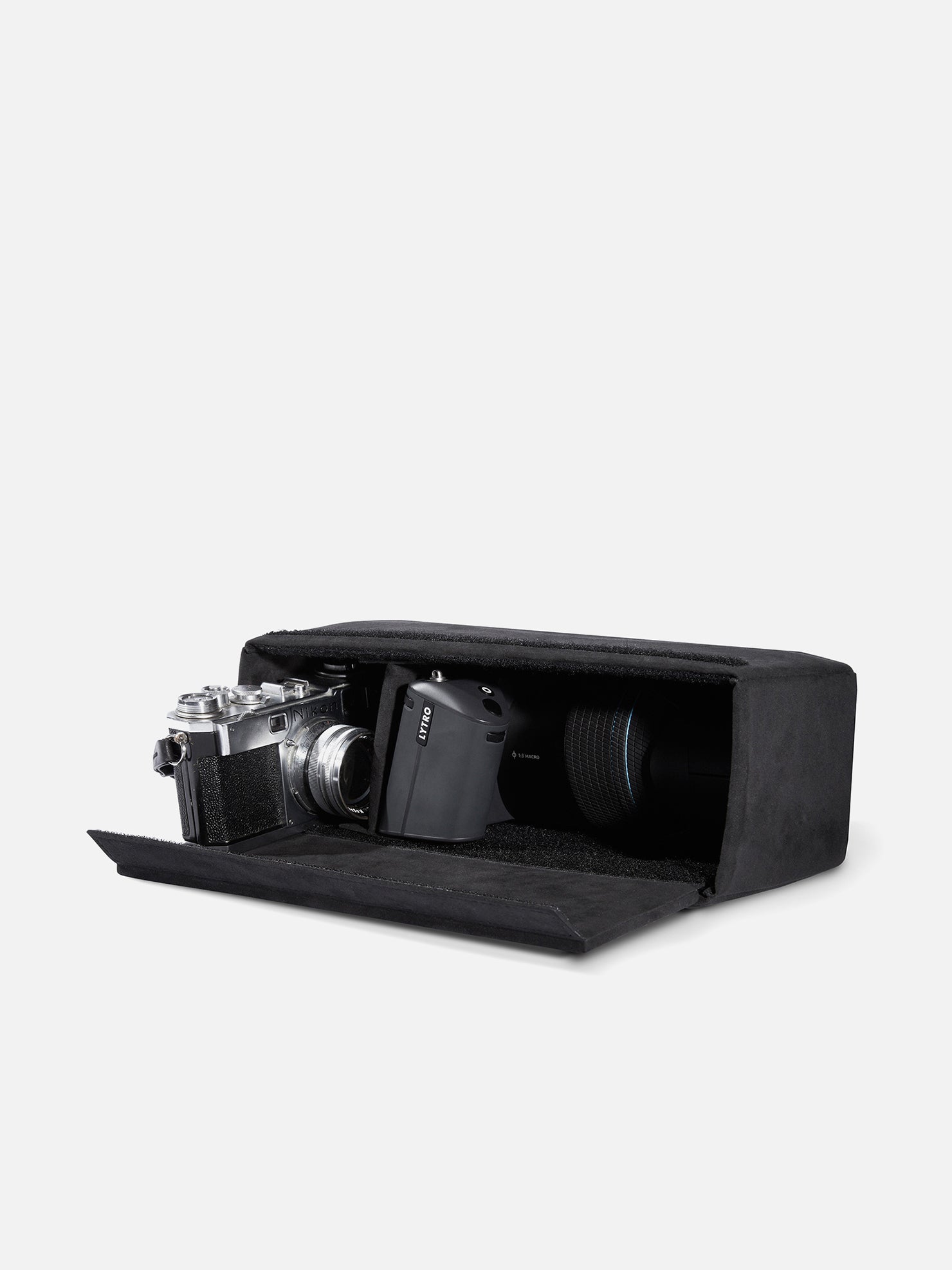 PRECISION POCKET™ BACKPACK BUCKET | KILLSPENCER® - Midnight Black Alcantara