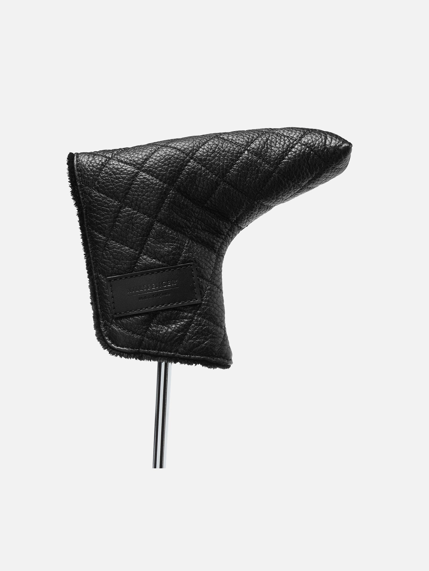 PUTTER COVER | KILLSPENCER® - Black Quilted Leather