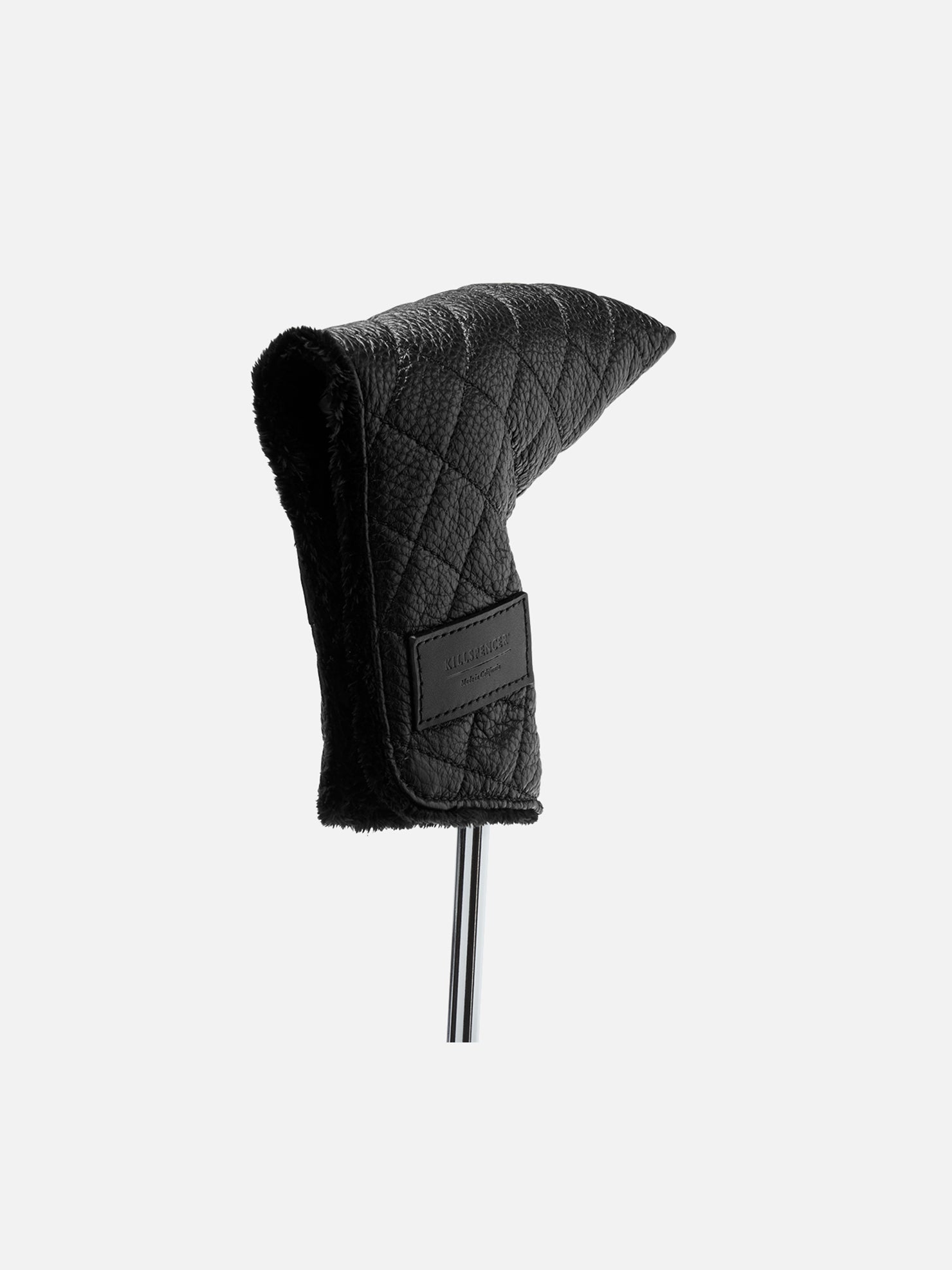 PUTTER COVER | KILLSPENCER® - Black Quilted Leather