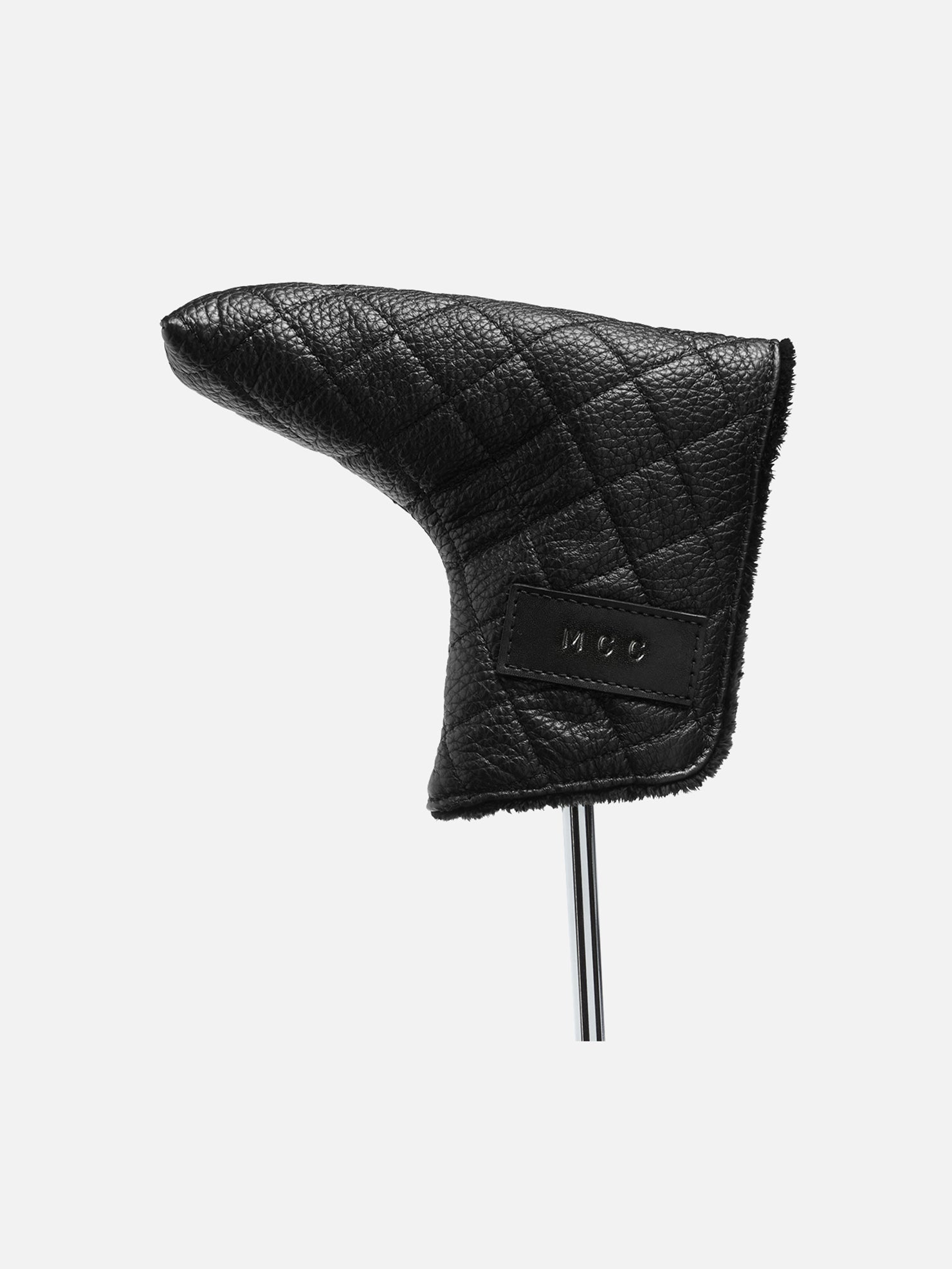PUTTER COVER | KILLSPENCER® - Black Quilted Leather