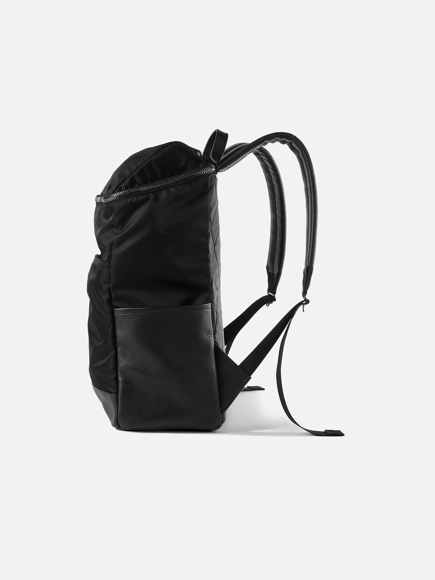 R-22 RUCKSACK | KILLSPENCER® - Black Italian Nylon and Leather