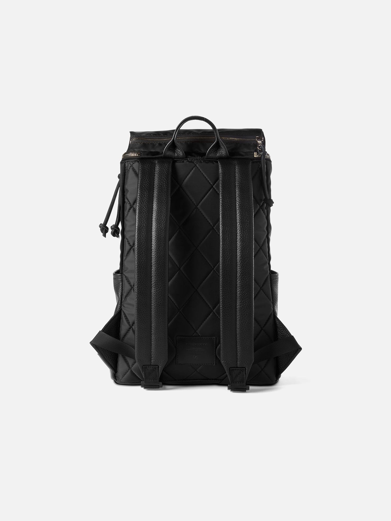 R-22 RUCKSACK | KILLSPENCER® - Black Italian Nylon and Leather