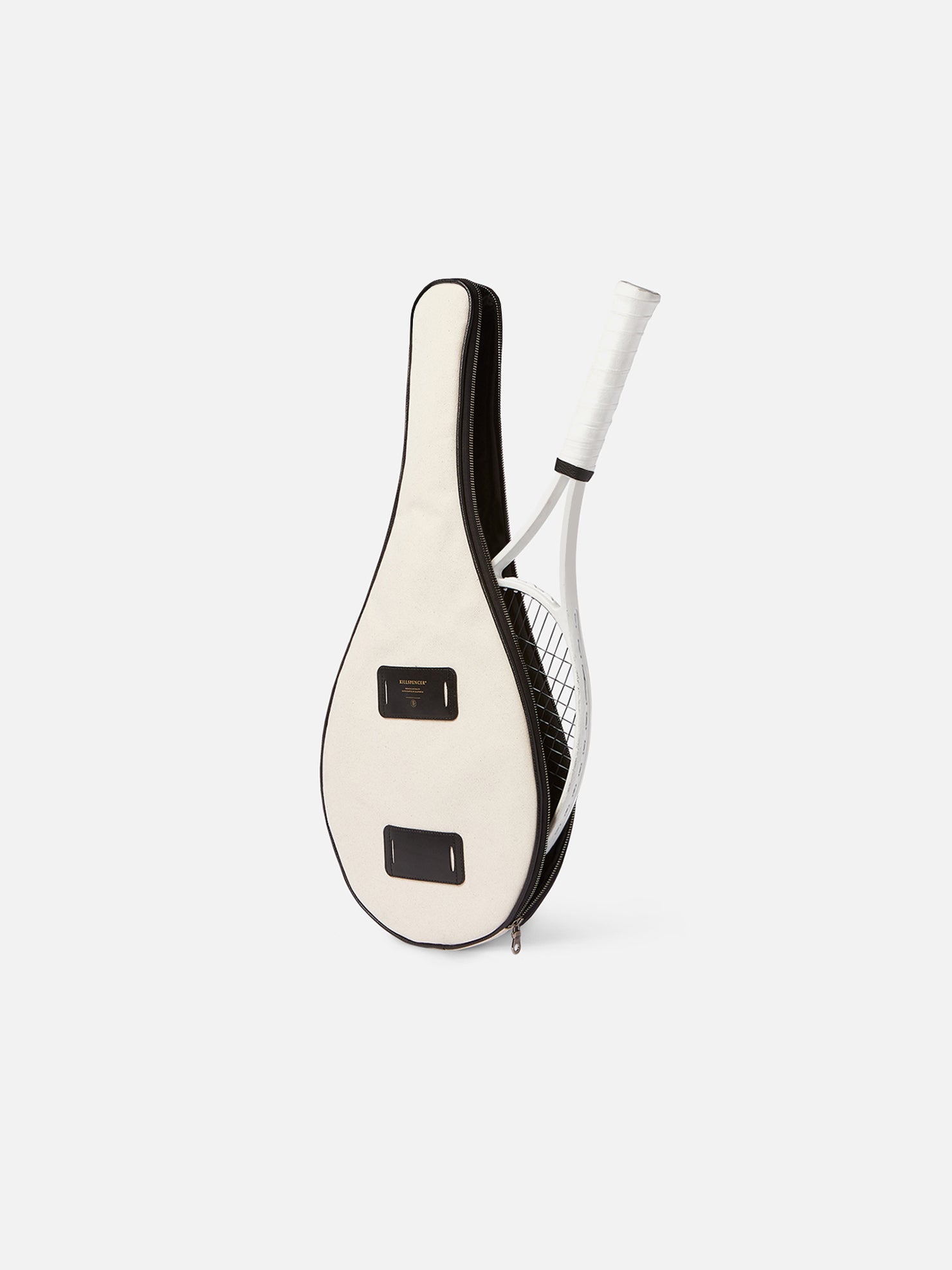 RAW TENNIS RACKET CASE  | KILLSPENCER® - Natural Canvas
