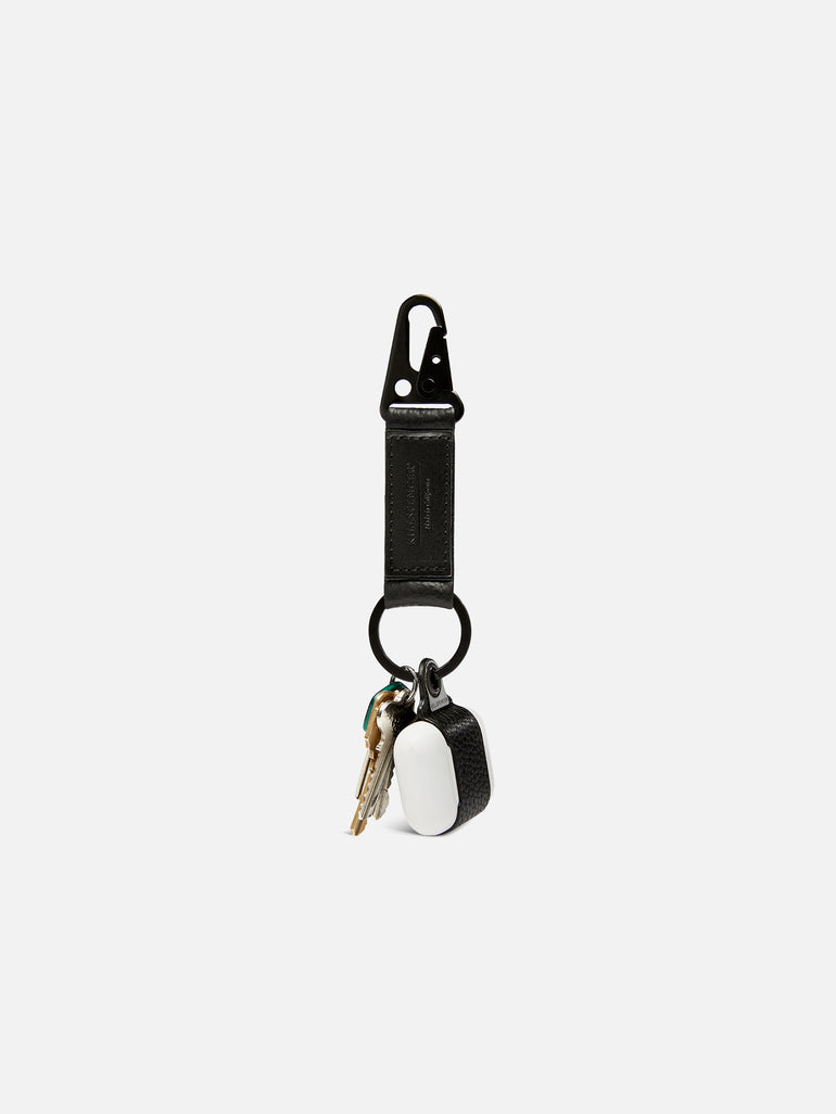 Leather Luxury Designer Keychain with Lanyard for Bags, Luggage, Keys