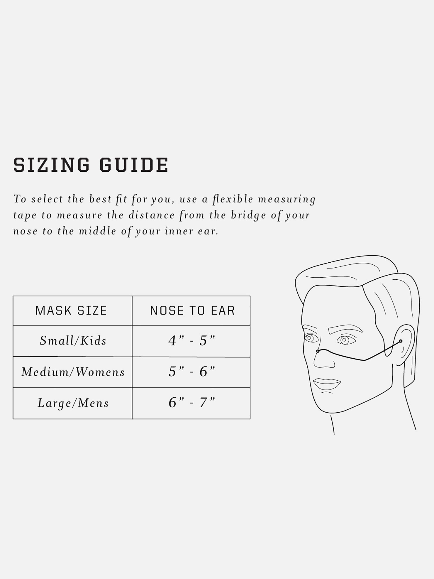 SST SPORT FACE MASK | KILLSPENCER® - Apollo Grey SST and Black Leather and Black