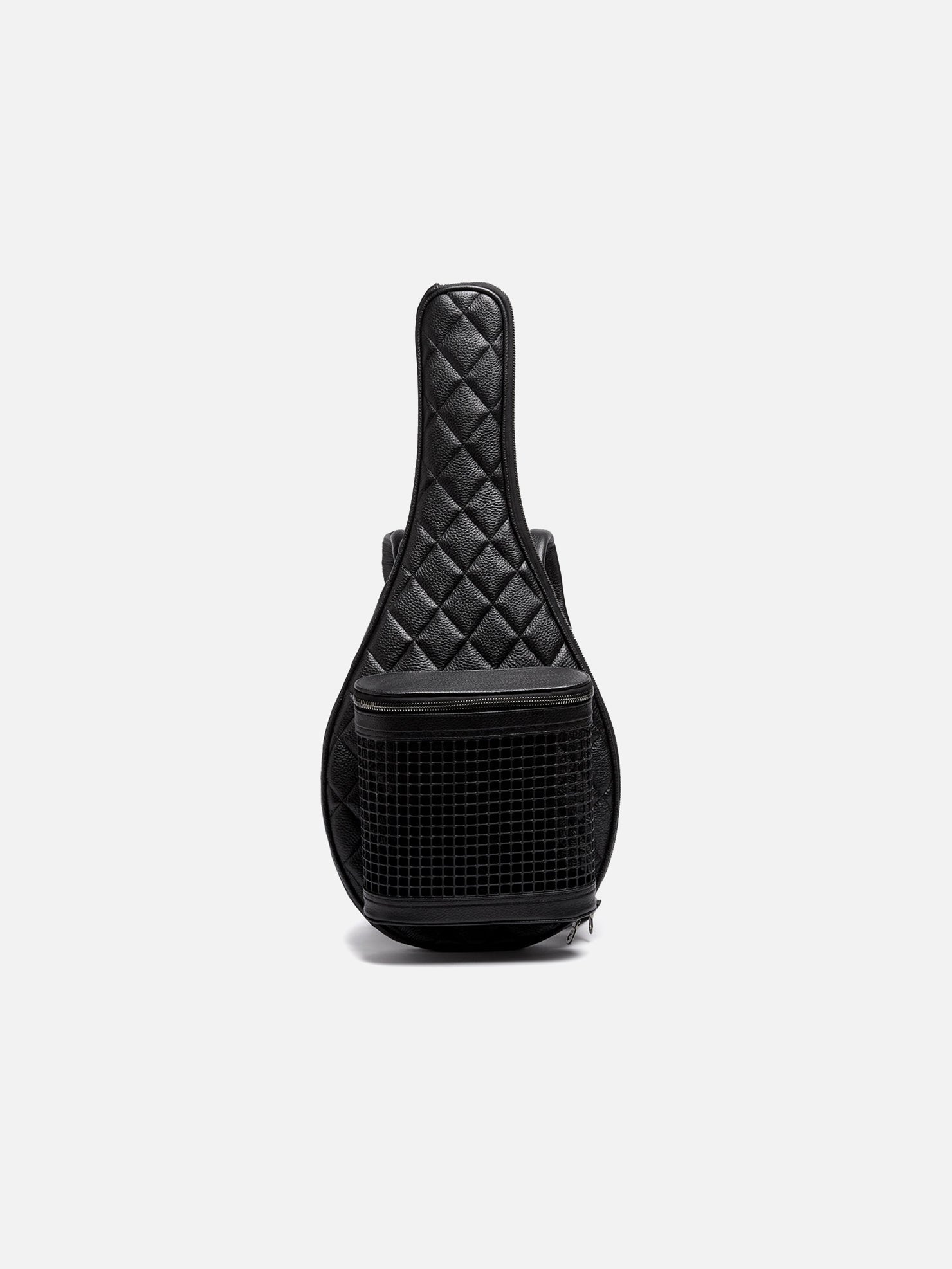 TENNIS RACKET BACKPACK | KILLSPENCER® - Black Quilted Leather
