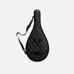 TENNIS RACKET CASE | KILLSPENCER® - Black Quilted Leather