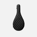 TENNIS RACKET CASE | KILLSPENCER® - Black Quilted Leather