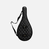 TENNIS RACKET CASE | KILLSPENCER® - Black Quilted Leather
