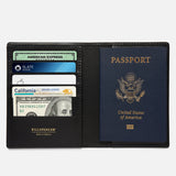 TRAVEL WALLET | KILLSPENCER® - Black Bullhide Leather