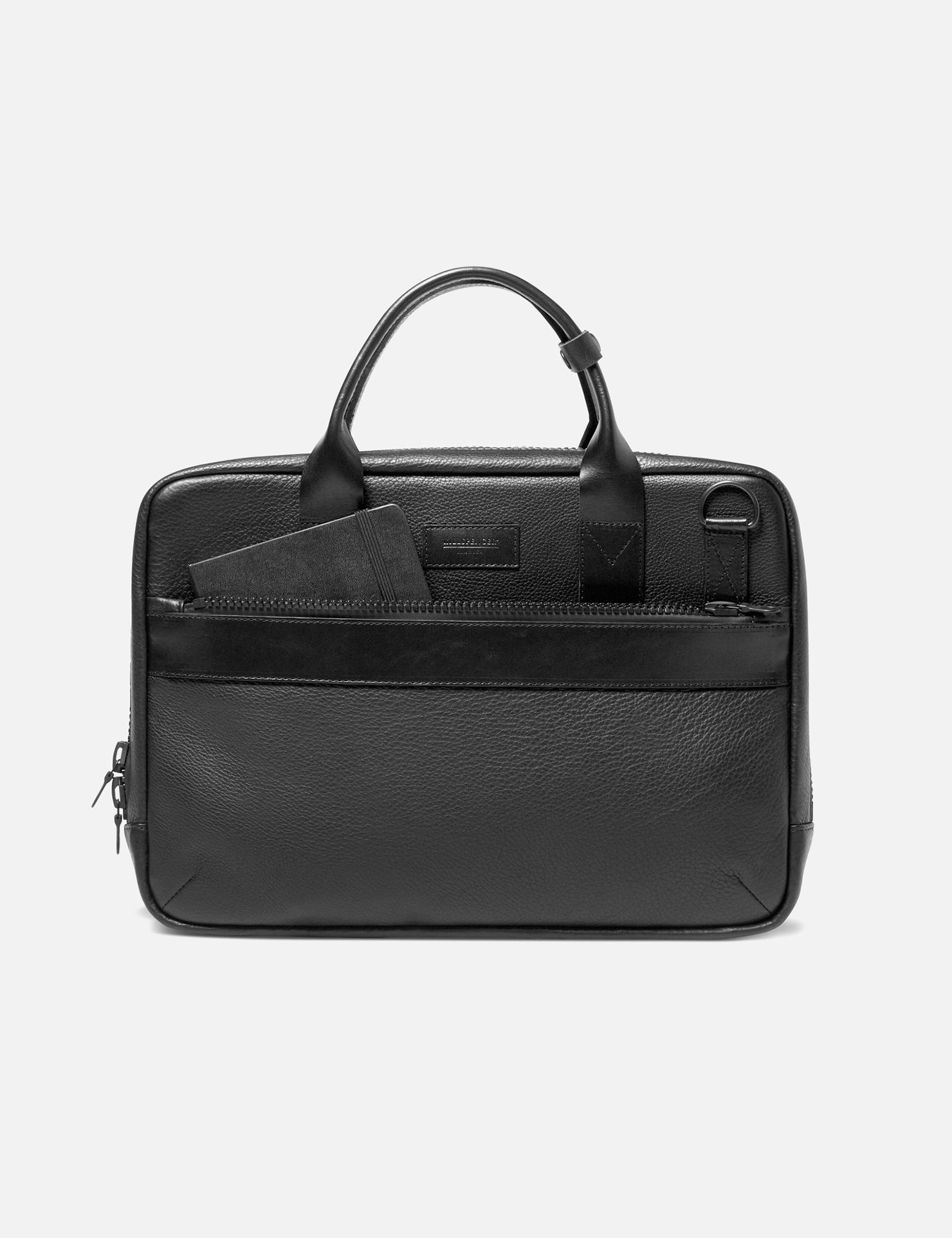 UTILITY ATTACHÉ BRIEFCASE | KILLSPENCER® - Black Leather
