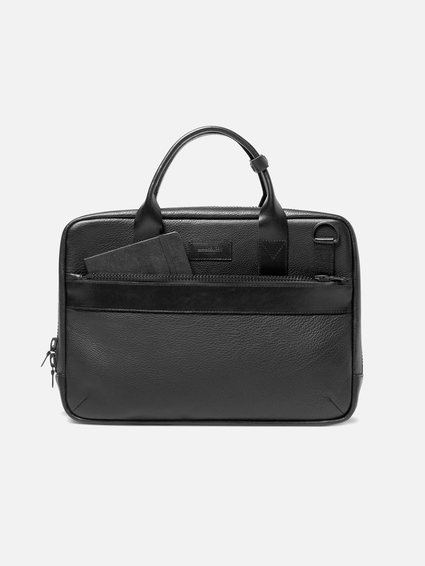 UTILITY ATTACHÉ BRIEFCASE | KILLSPENCER® - Black Leather