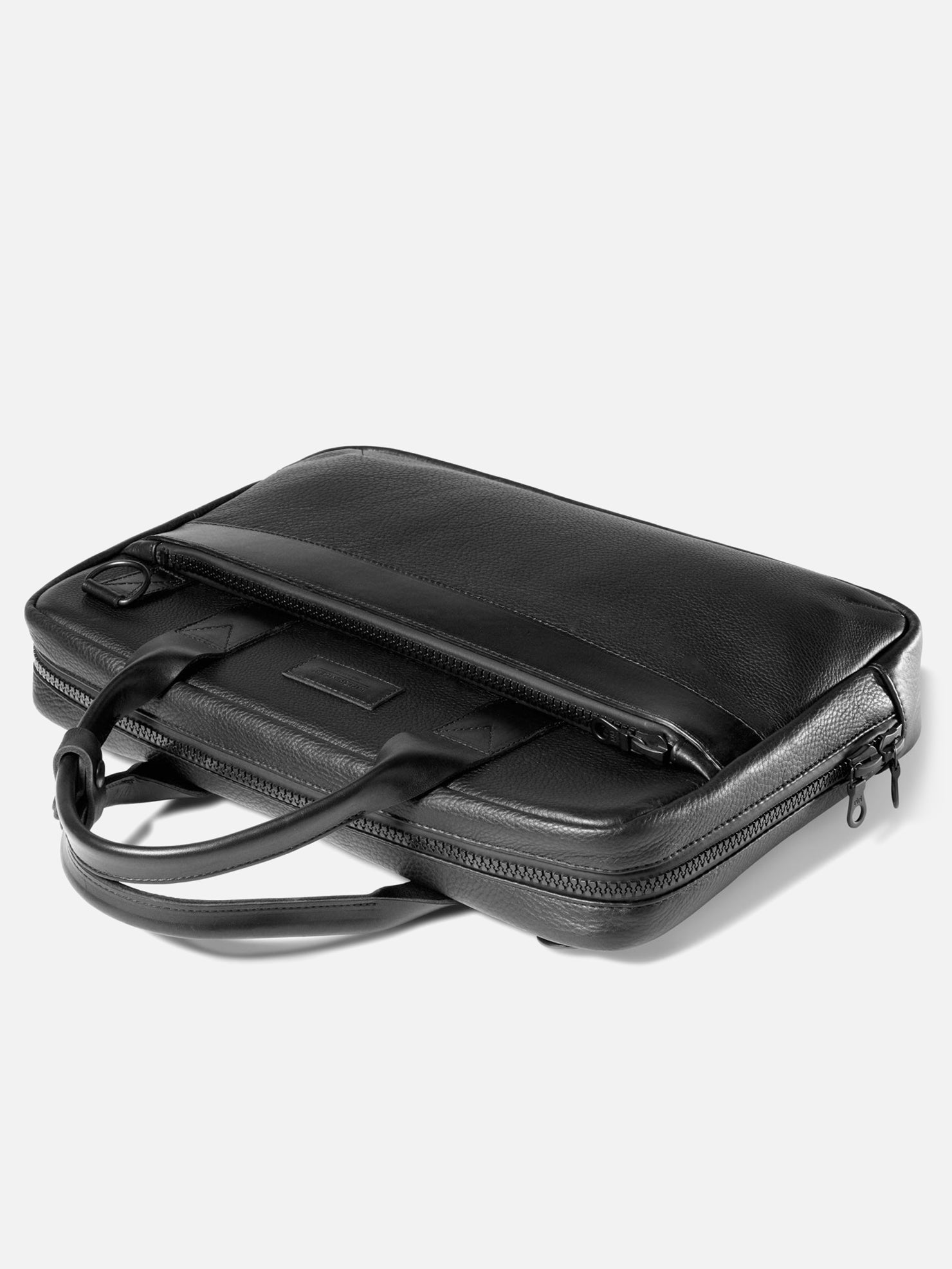UTILITY ATTACHÉ BRIEFCASE | KILLSPENCER® - Black Leather