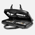 UTILITY ATTACHÉ BRIEFCASE | KILLSPENCER® - Black Leather