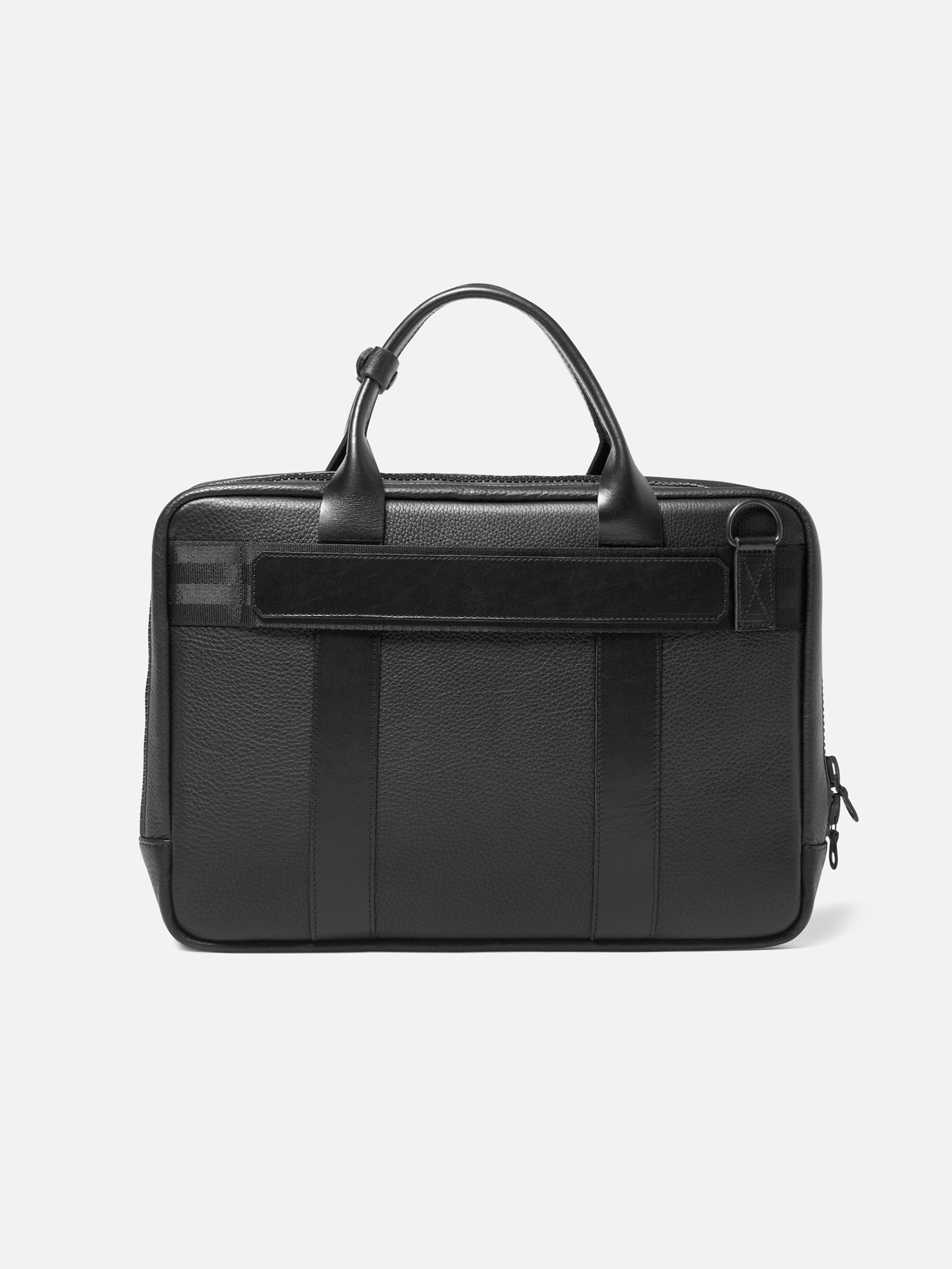 UTILITY ATTACHÉ BRIEFCASE | KILLSPENCER® - Black Leather