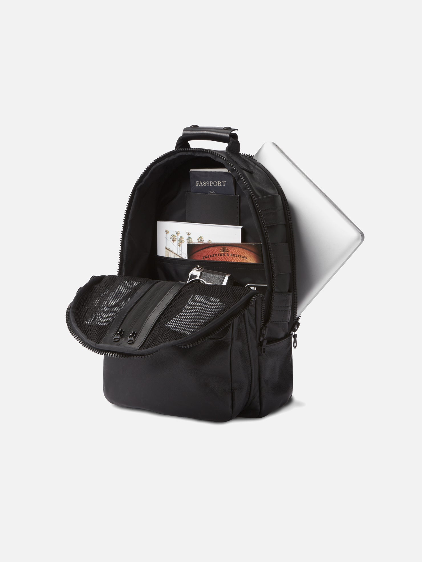 UTILITY BACKPACK | KILLSPENCER® - Black Leather