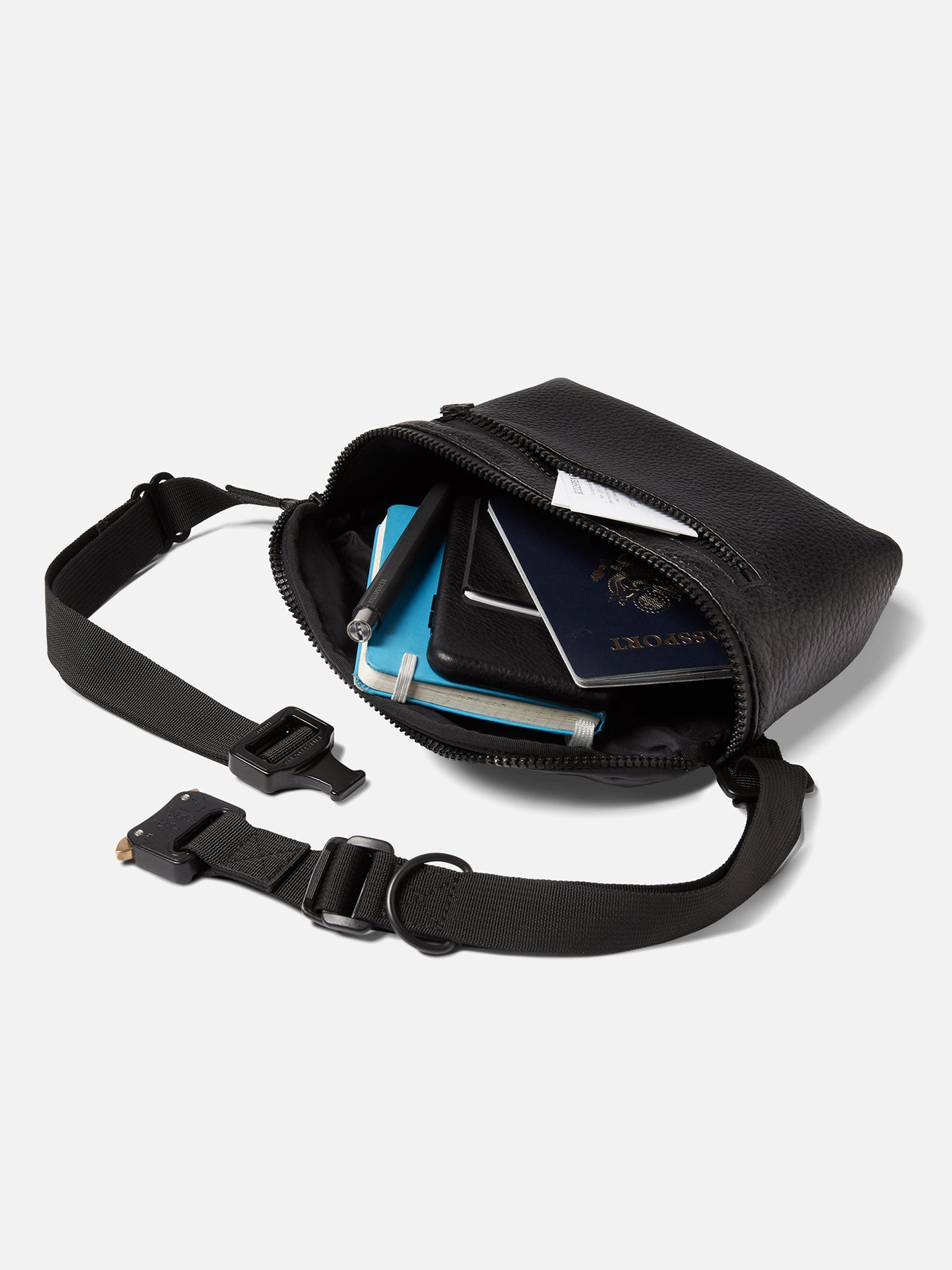 UTILITY BELT BAG 2.0 | KILLSPENCER® - Black Leather