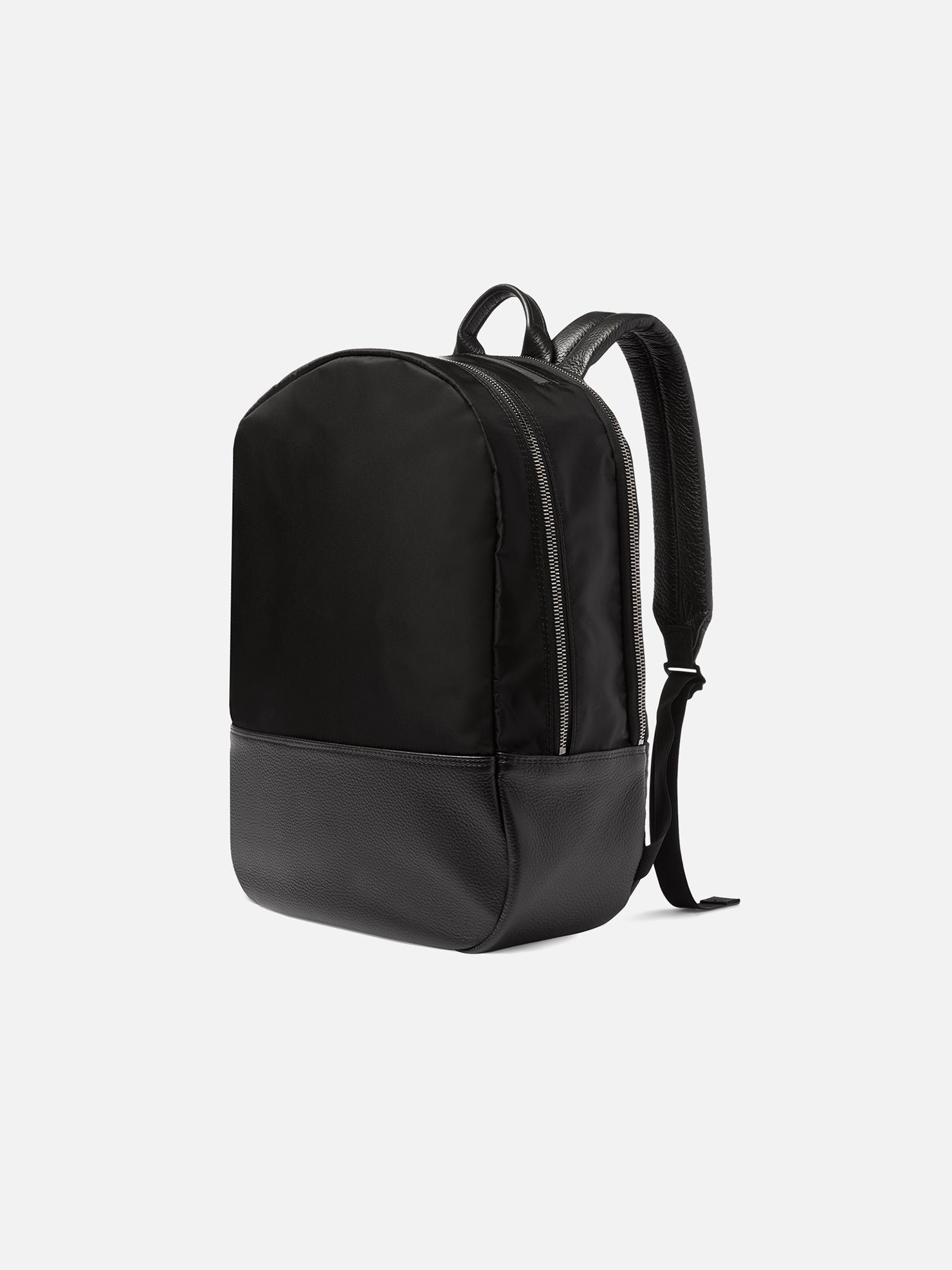 UTILITY DAYPACK | KILLSPENCER® - Black Italian Nylon and Leather
