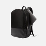 UTILITY DAYPACK | KILLSPENCER® - Black Italian Nylon and Leather