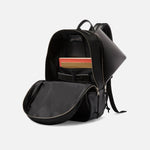 UTILITY DAYPACK | KILLSPENCER® - Black Italian Nylon and Leather