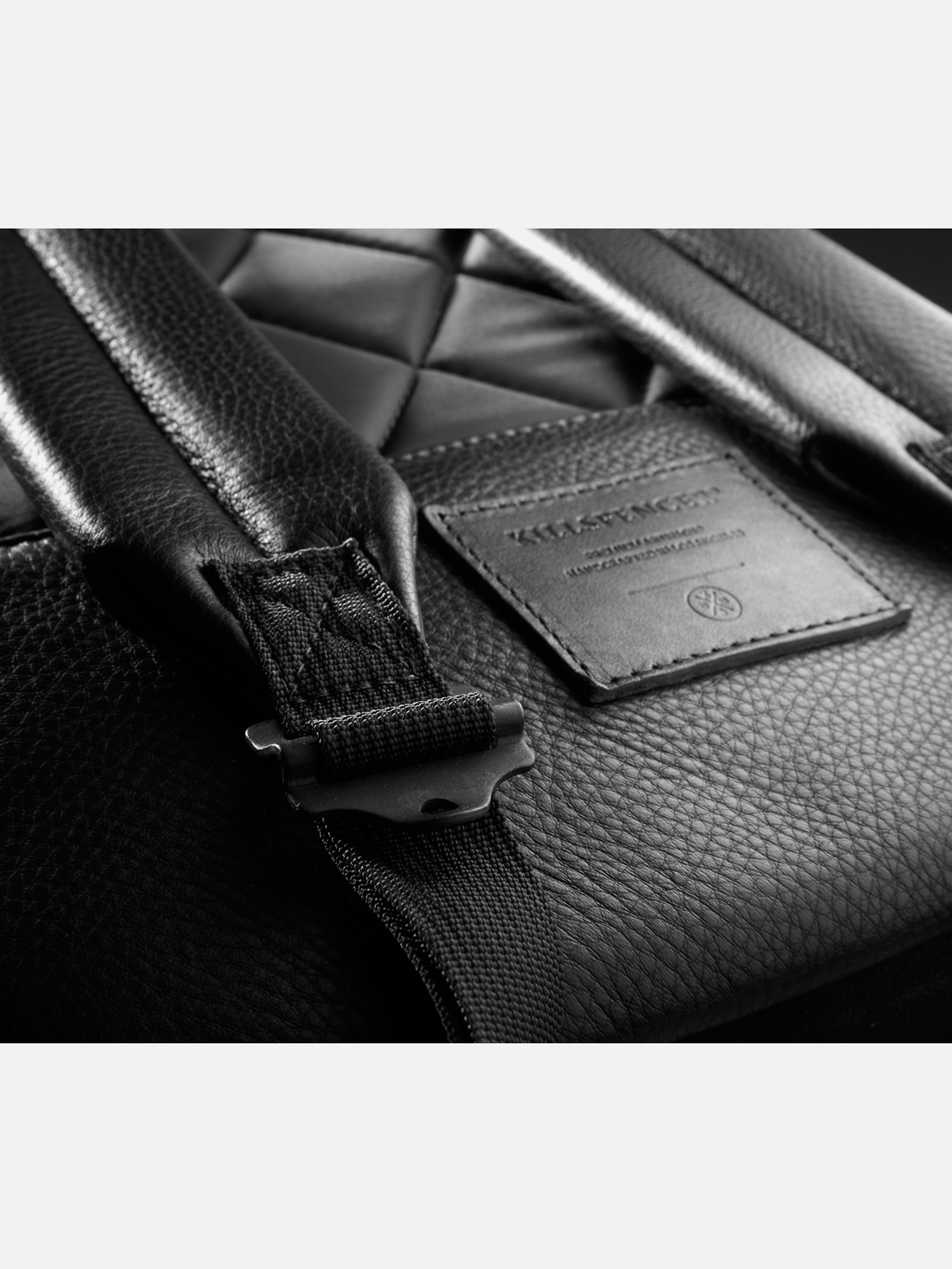UTILITY DAYPACK | KILLSPENCER® - Black Leather