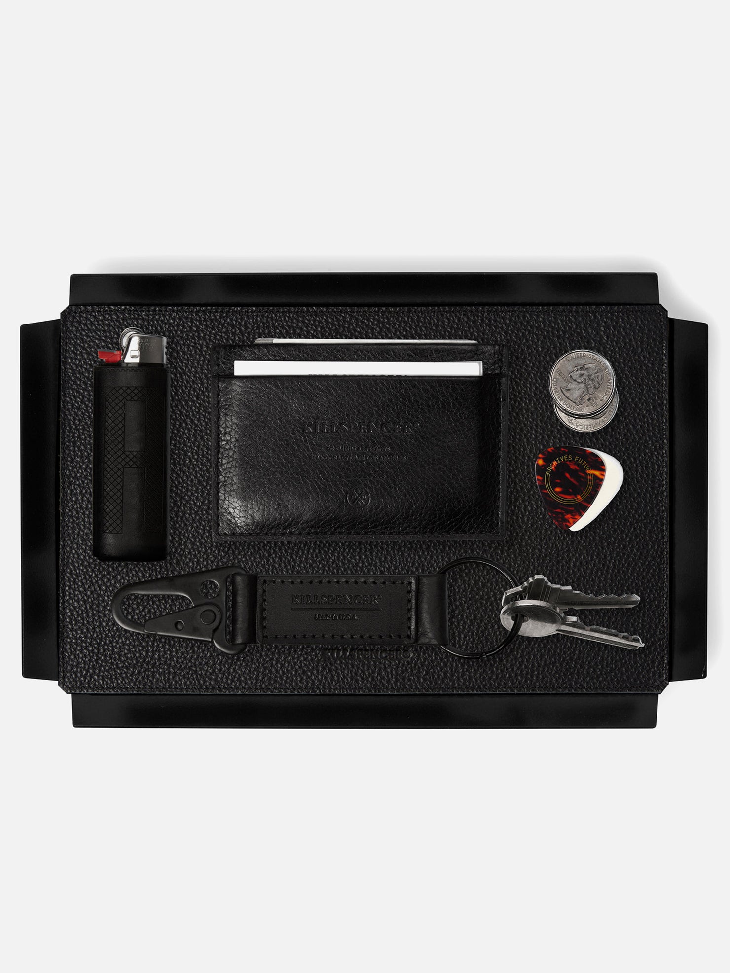 VALET TRAY | KILLSPENCER® - Black Leather