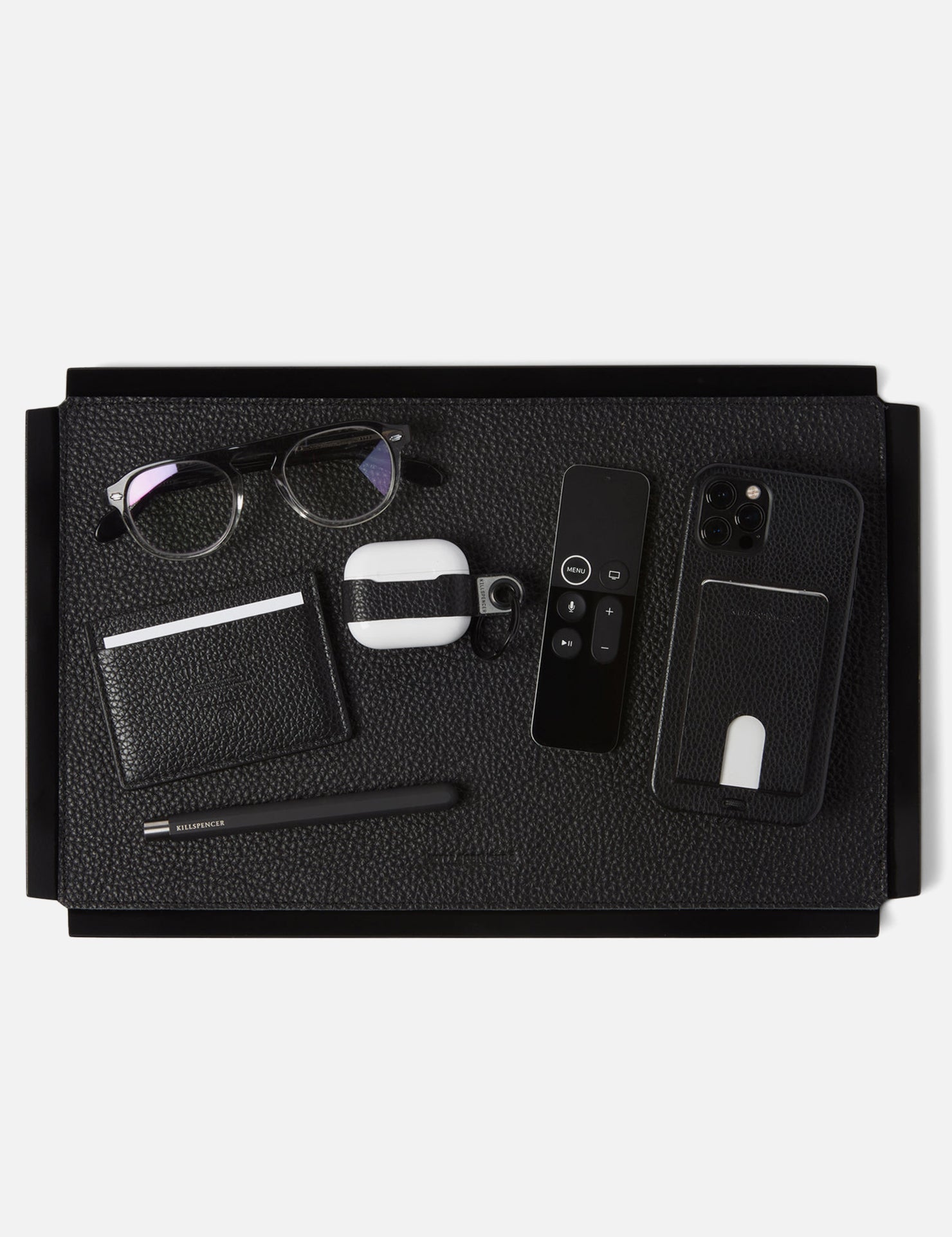 VALET TRAY | KILLSPENCER® - Black Leather