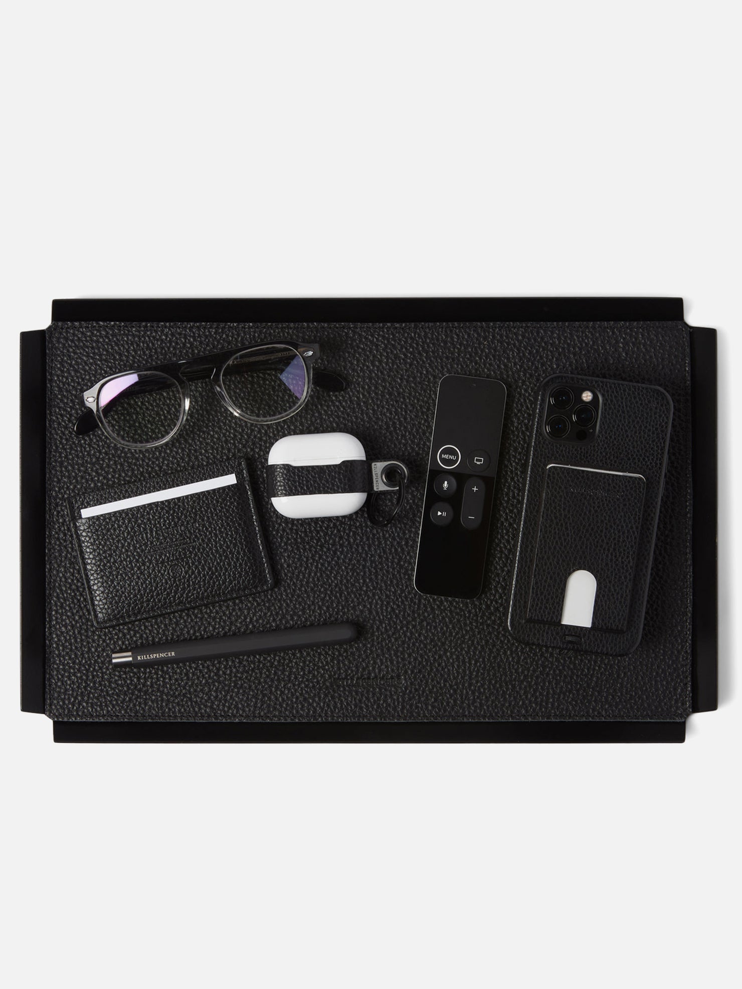VALET TRAY | KILLSPENCER® - Black Leather
