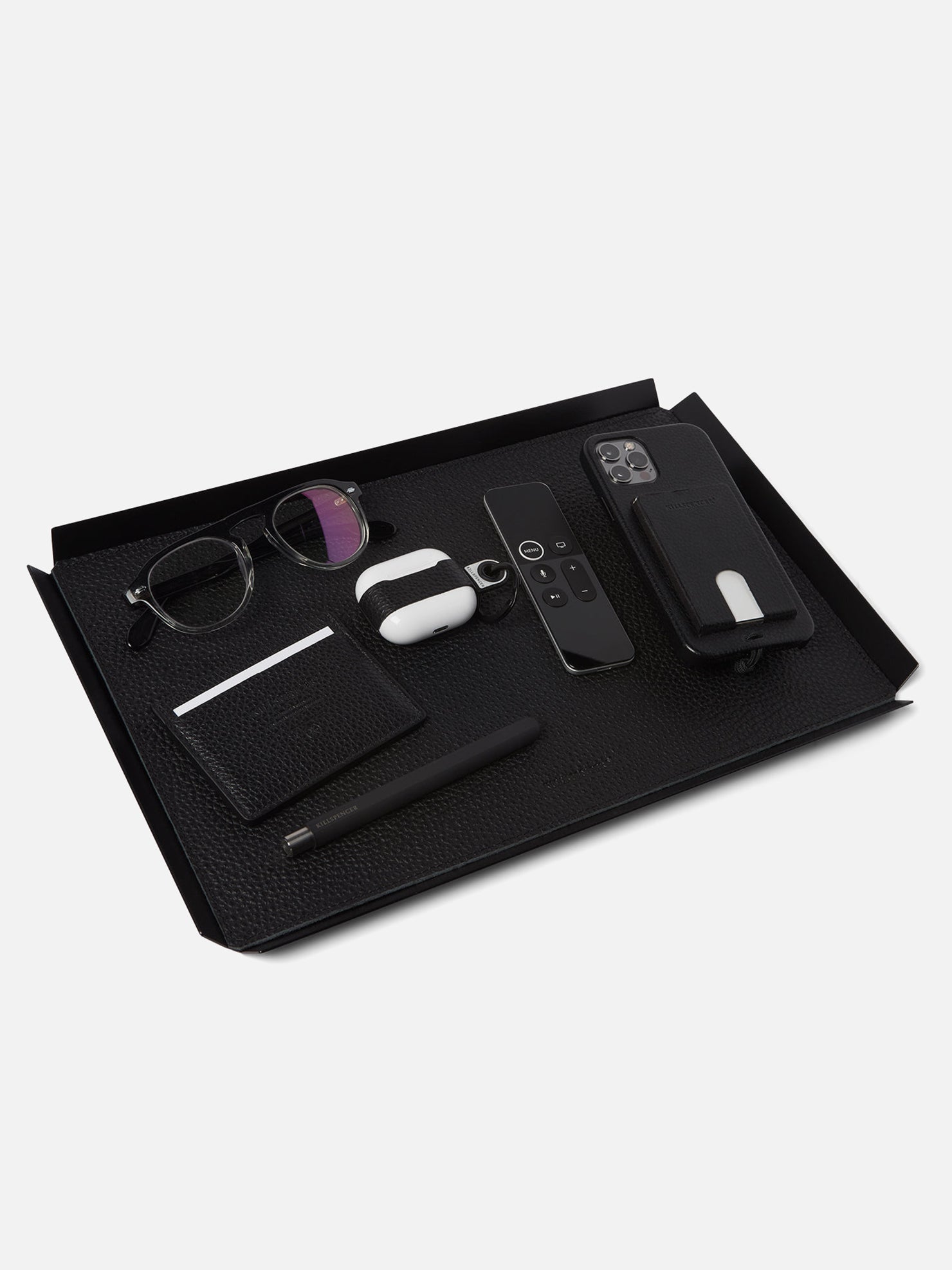 VALET TRAY | KILLSPENCER® - Black Leather