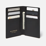 VERTICAL WALLET | KILLSPENCER® - Black Bullhide Leather