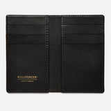 VERTICAL WALLET | KILLSPENCER® - Black Bullhide Leather