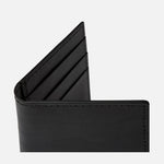 VERTICAL WALLET | KILLSPENCER® - Black Bullhide Leather