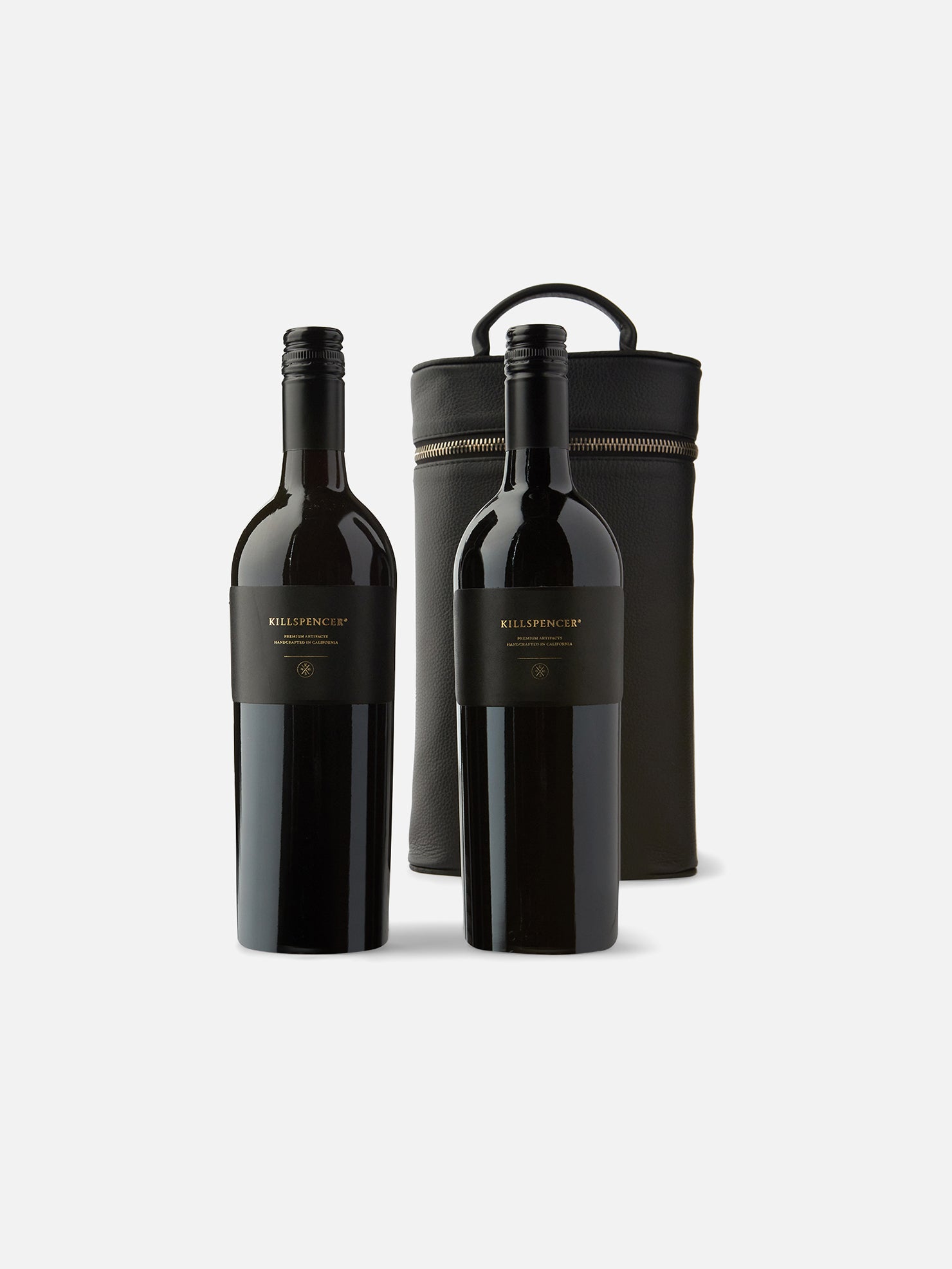 WINE CARRIER | KILLSPENCER® - Black Leather