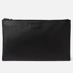 ZIPPERED POUCH | KILLSPENCER® - Black Leather