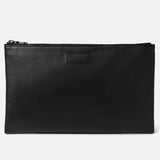 ZIPPERED POUCH | KILLSPENCER® - Black Leather